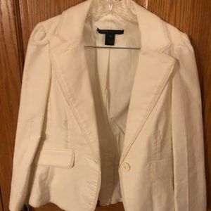 Marc Jacobs white blazer size 6